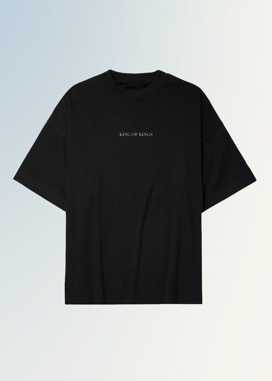 JESUS IS KING - BLACK TEE