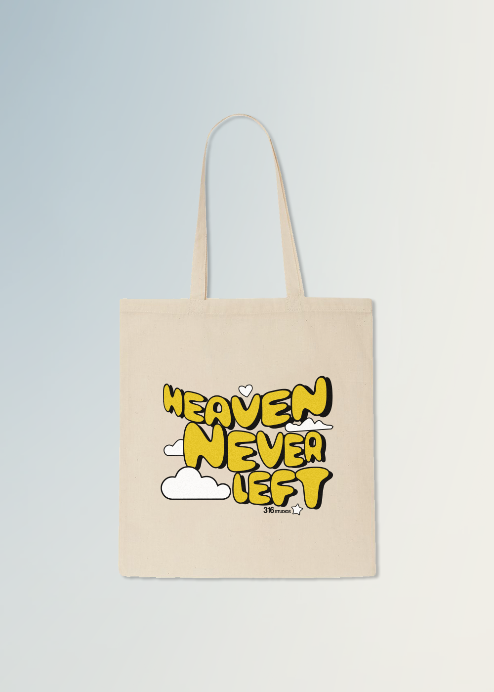 HEAVEN NEVER LEFT - TOTE BAG