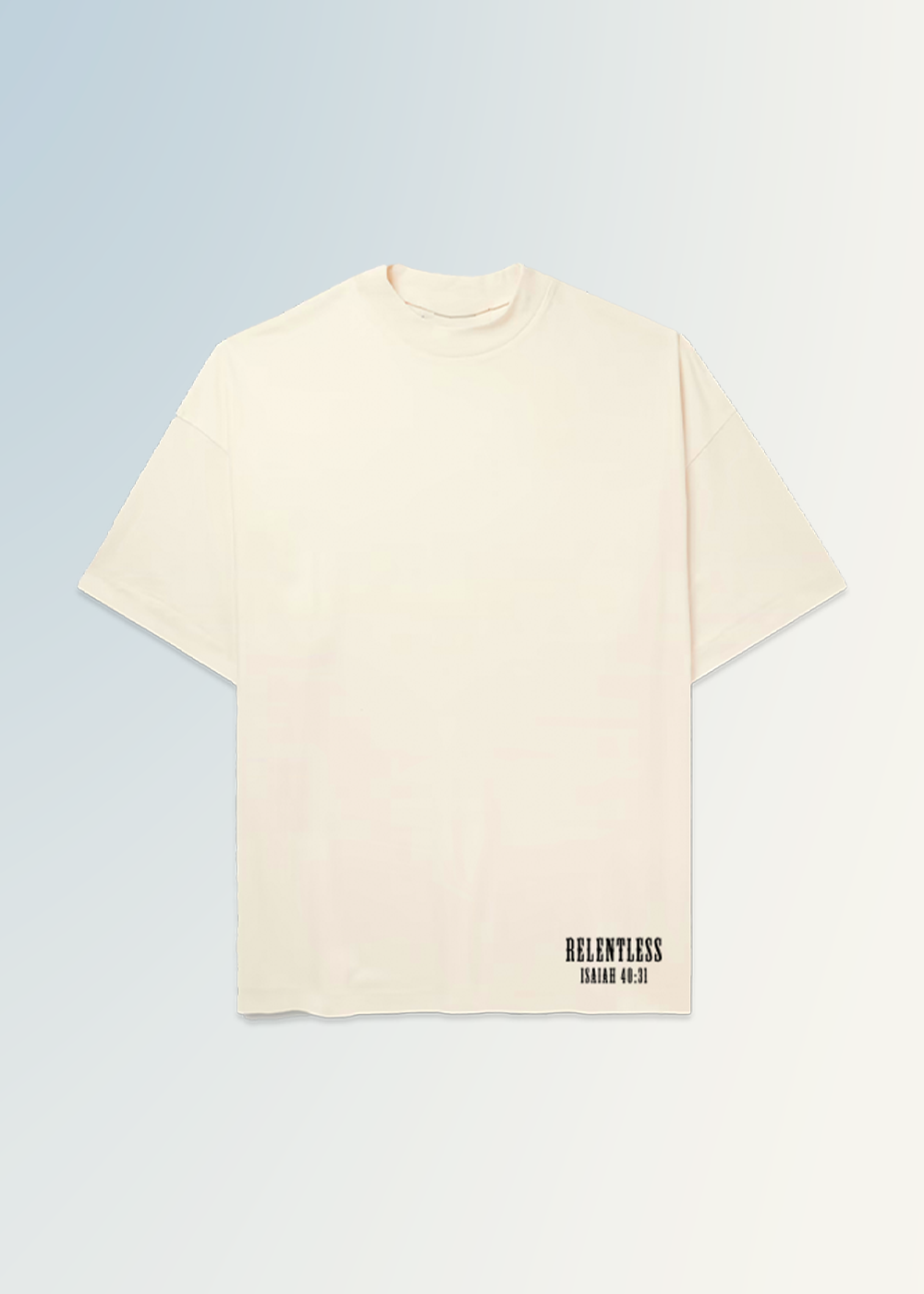 RELENTLESS - SAND TEE