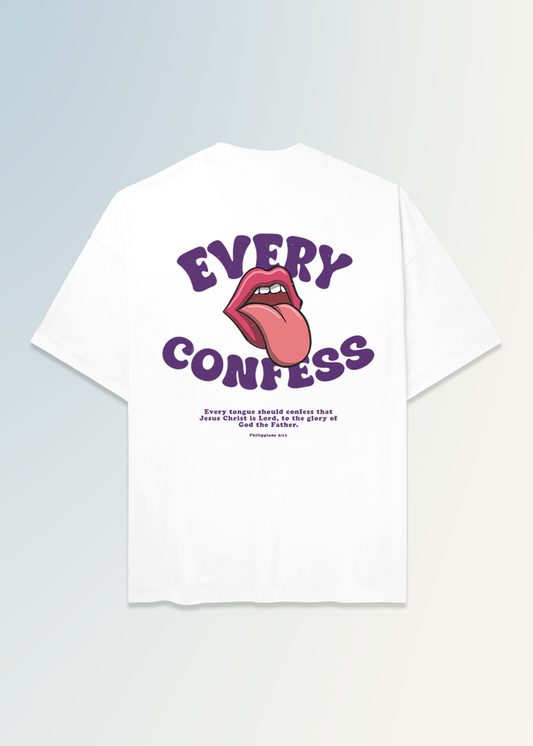 EVERY TOUNG CONFESS - WHITE TEE